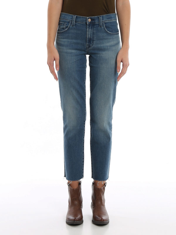 iKRIX J BRAND: ストレートジーンズ - ストレートジーンズ - Adele