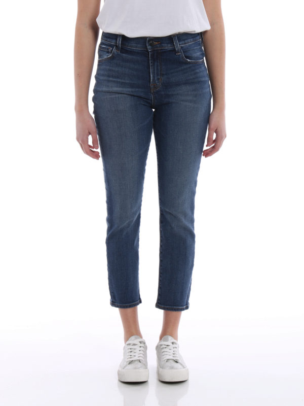 iKRIX J BRAND: straight leg jeans - Ruby high-rise jeans