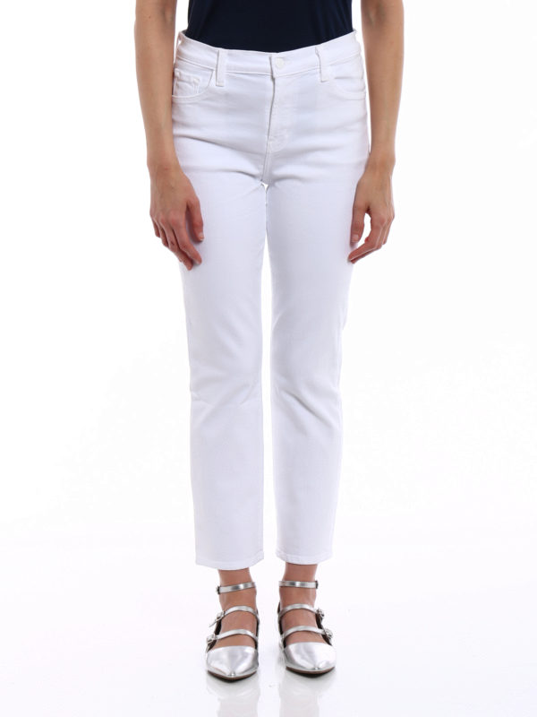 iKRIX J BRAND: straight leg jeans - Ruby white jeans