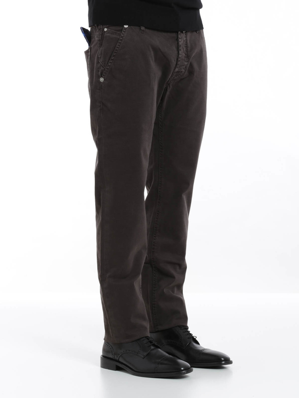 iKRIX JACOB COHEN: skinny jeans - Patterned moleskin jeans
