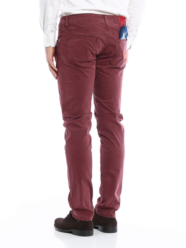 iKRIX JACOB COHEN: jeans dritti, a sigaretta - Jeans in cotone