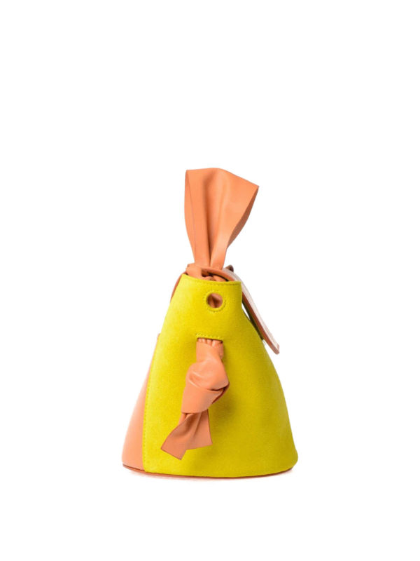 iKRIX JIL SANDER: Bucket bags - Suede bucket bag