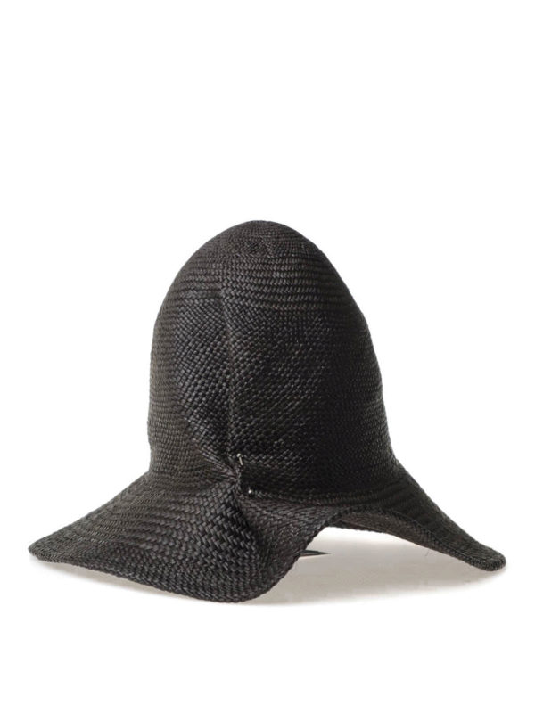 iKRIX JIL SANDER: hats & caps - Pierced straw hat