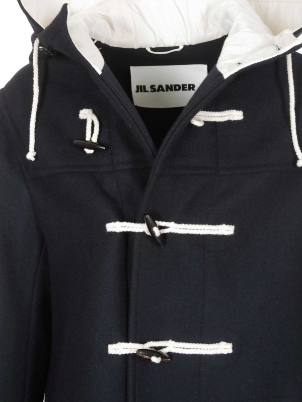 iKRIX JIL SANDER: Parkas - Parka - Bleu