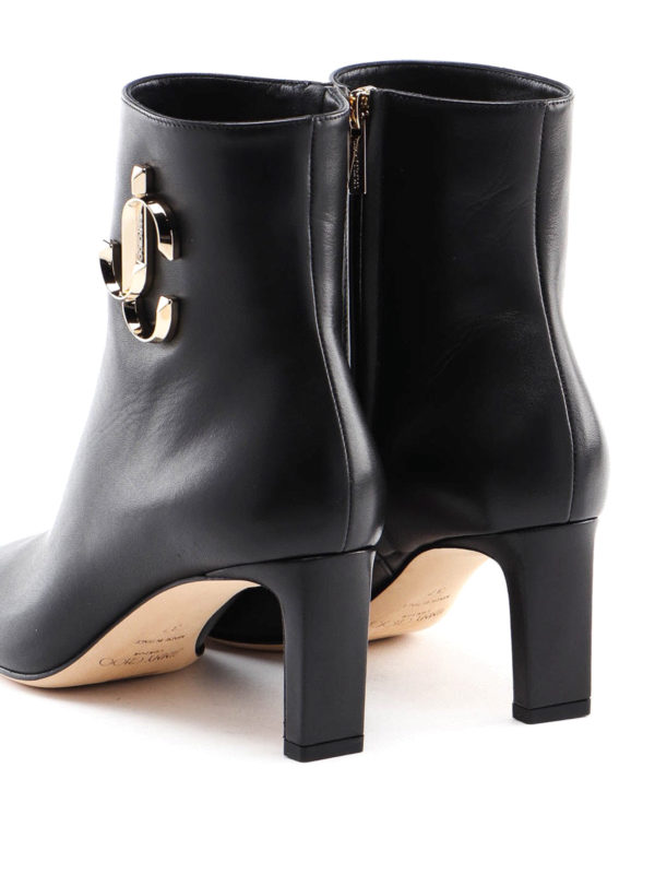 Jimmy Choo アンクルブーツ - Minori 65|MINORI65CLFBLACK