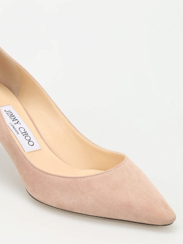iKRIX JIMMY CHOO: court shoes - Romy 60 suede pumps