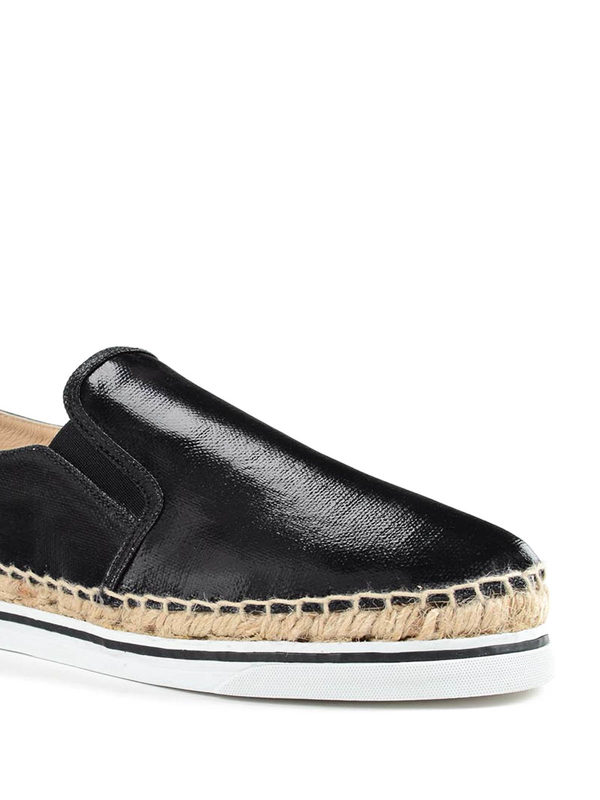iKRIX JIMMY CHOO: espadrilles - Dawn leather espadrilles