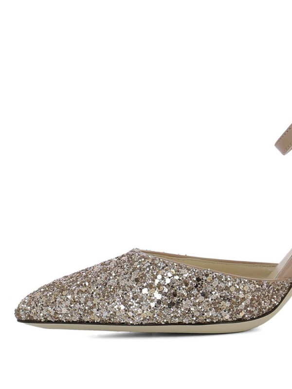 iKRIX JIMMY CHOO: sandals - Micky 85 leather slingbacks