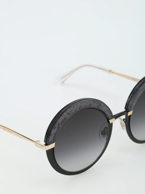 iKRIX JIMMY CHOO: sunglasses - Gotha glittered sunglasses