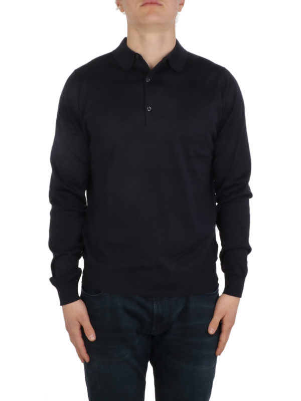iKRIX JOHN SMEDLEY: polo shirts - Round collar cotton polo