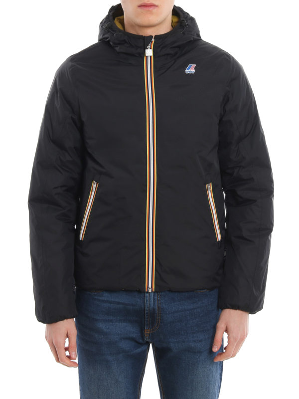 iKRIX K-WAY: Chaquetas y Chaquetones acolchados - Jacques Thermo Plus Double - Negro