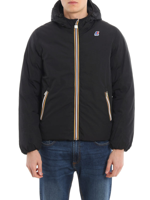 iKRIX K-WAY: padded jackets - Jacques Thermo Wax Double puffer jacket