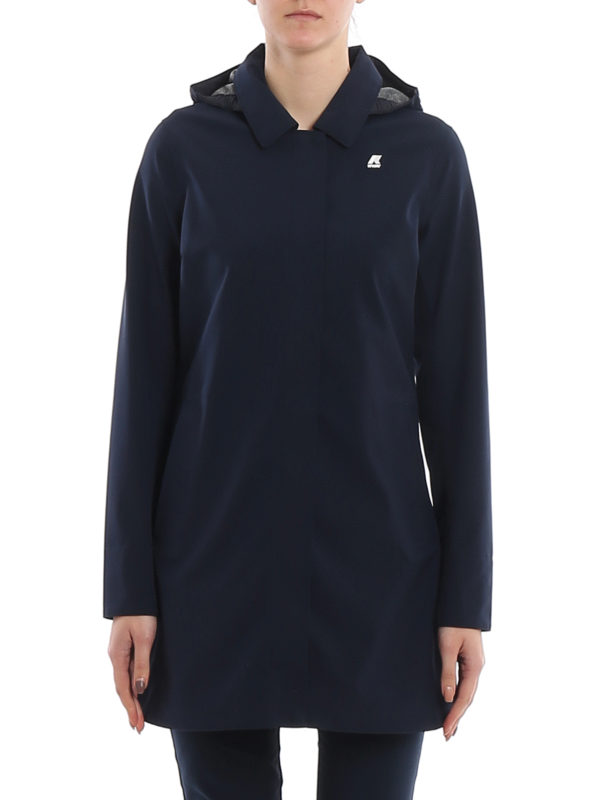 iKRIX K-WAY: Trenchs - Mathilde Bonded Jersey - Bleu