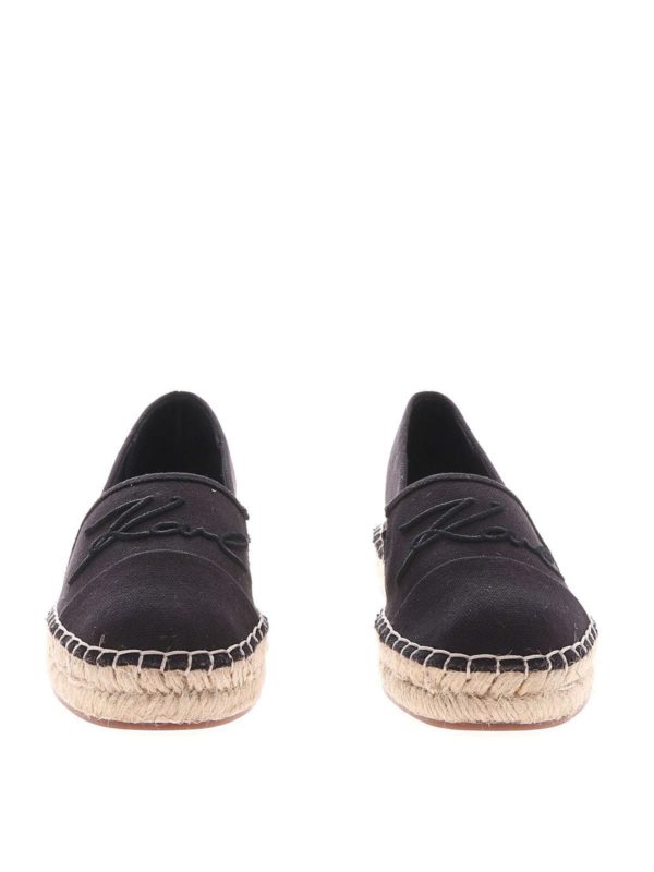iKRIX KARL LAGERFELD: Alpargatas - Alpargatas - Negro