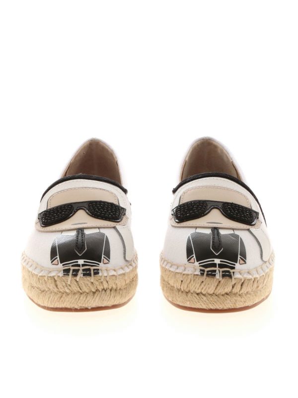 iKRIX KARL LAGERFELD: Espadrillas - Espadrilles - Weiß
