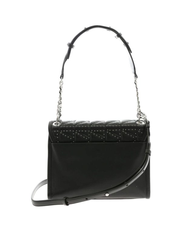 iKRIX KARL LAGERFELD: borse a spalla - Borsa K Kuilted Studs nera