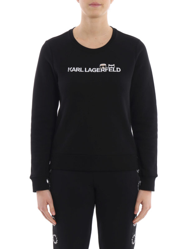 iKRIX KARL LAGERFELD: Sweatshirts und Pullover - Sweatshirt - Schwarz