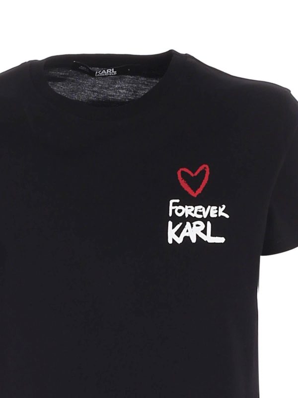 iKRIX KARL LAGERFELD: T-shirts - T-Shirt - Noir