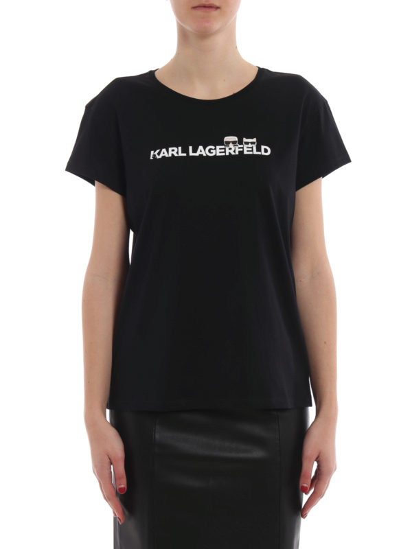 iKRIX KARL LAGERFELD: T-shirts - T-Shirt - Schwarz