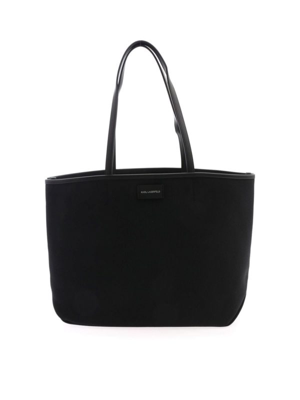 iKRIX KARL LAGERFELD: トートバッグ - ショルダーバッグ - 黒