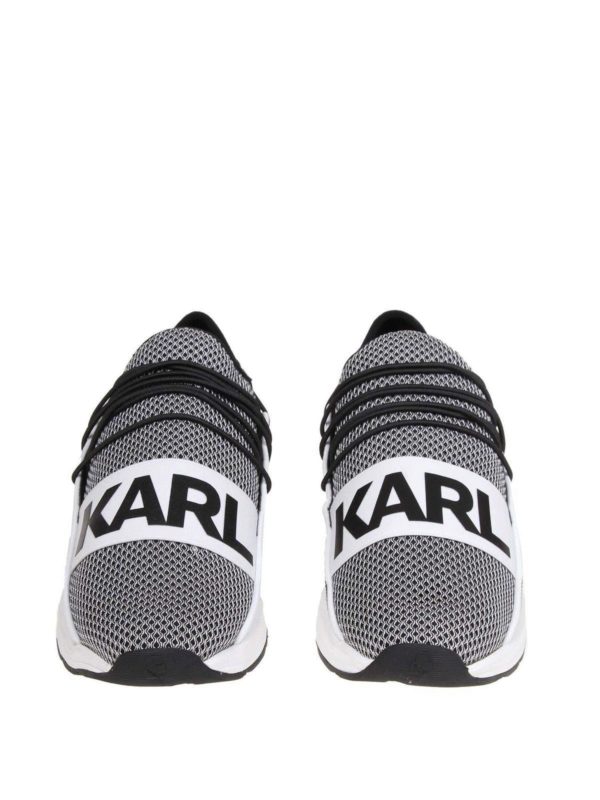 iKRIX KARL LAGERFELD: trainers - Black sneakers with Karl detail