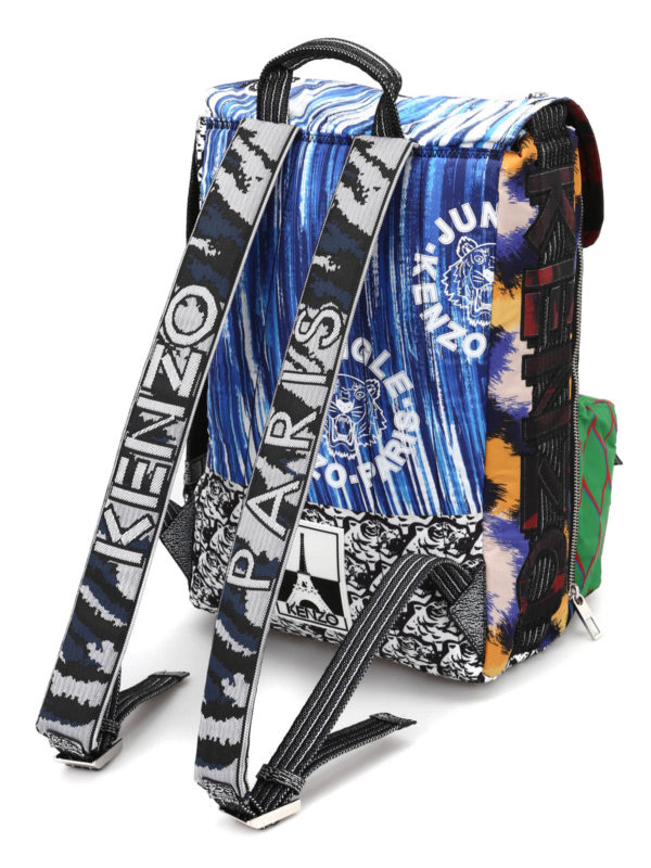 iKRIX KENZO: backpacks - Printed nylon backpack