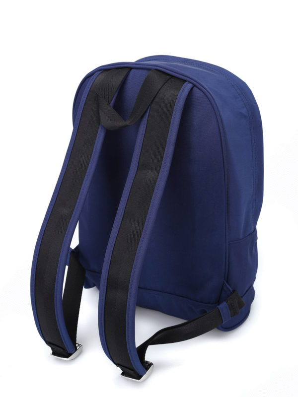iKRIX KENZO: backpacks - Tiger blue canvas medium backpack
