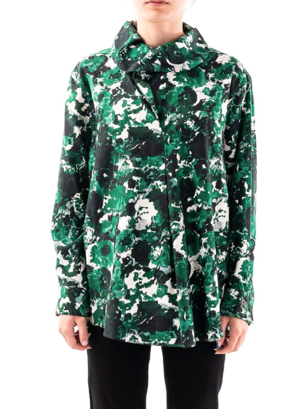 iKRIX KENZO: ブラウス - ブラウス - 緑