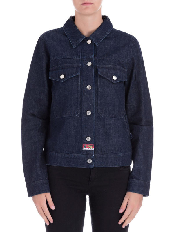 iKRIX KENZO: denim jacket - Dragon denim jacket