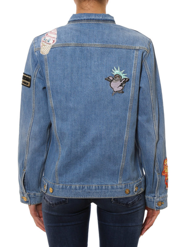 iKRIX KENZO: Vestes en denim - Veste En Jean Clair Délavé