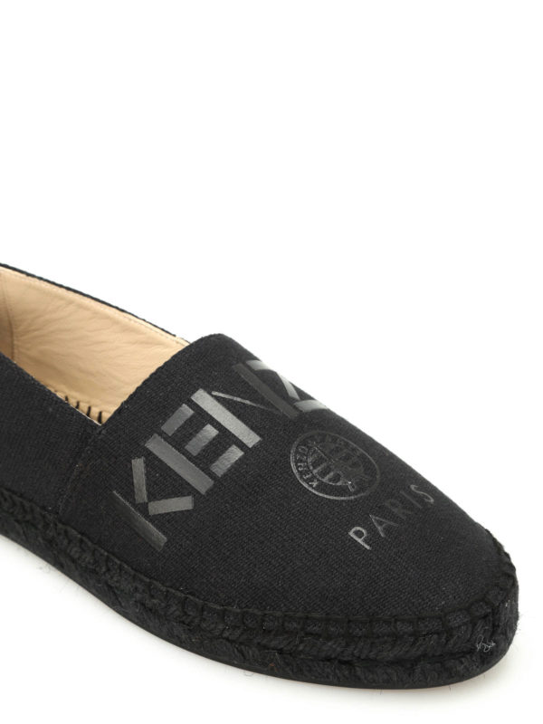 iKRIX KENZO: Espadrilles - Espadrilles Noir Pour Femme