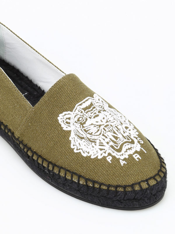 iKRIX KENZO: espadrilles - Tiger canvas espadrilles