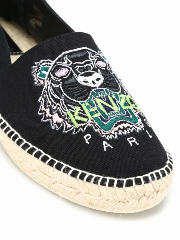 iKRIX KENZO: espadrilles - Tiger embroidery espadrilles