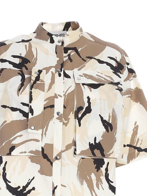 iKRIX KENZO: short dresses - Chemisier multicolor dress