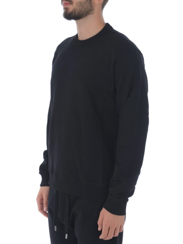 Kenzo Kenzo maxi logo print black sweatshirt - Men