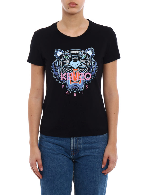 iKRIX KENZO: t-shirts - Basic Tiger black Tee