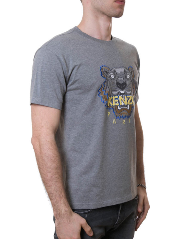iKRIX KENZO: T-shirts - T-Shirt Tiger - Grau