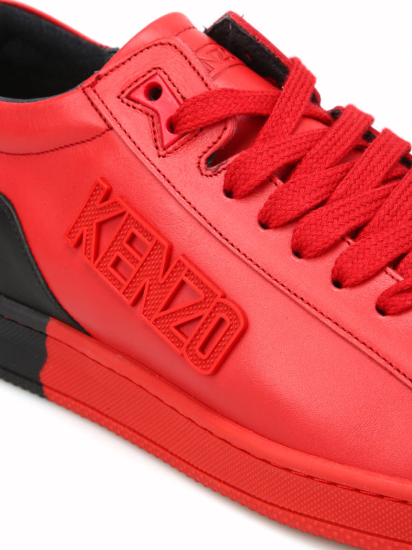 iKRIX KENZO: Chaussures de sport - Baskets Rouge Pour Homme
