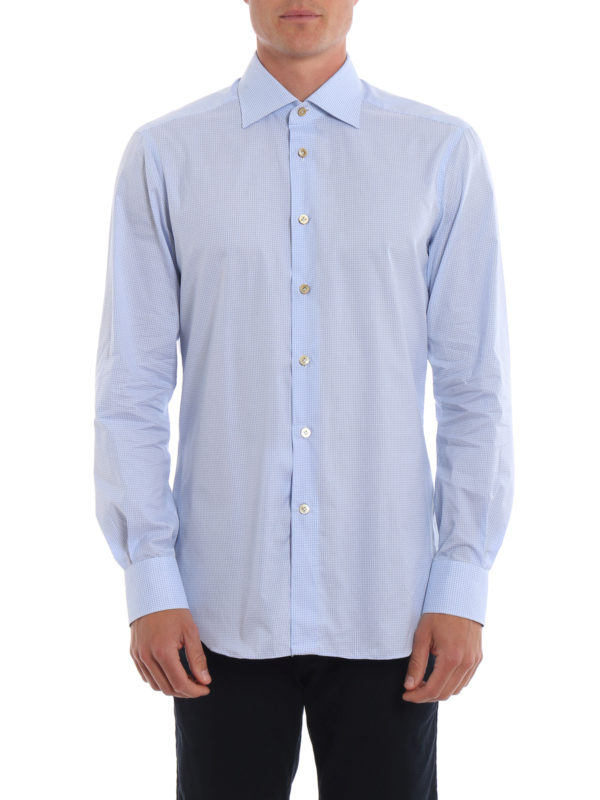 iKRIX KITON: Hemden - Hemd - Hellblau