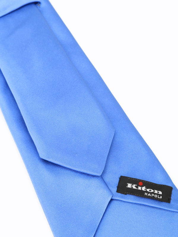 iKRIX KITON: Corbatas y pajaritas - Corbata - Azul Claro