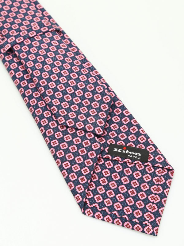 iKRIX KITON: ties & bow ties - Printed silk tie