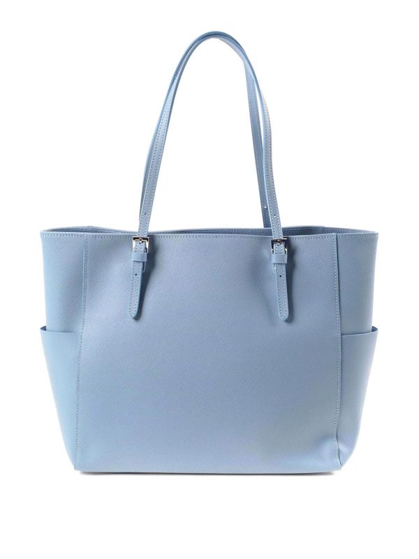 Totes bags Lancaster - Saffiano leather large tote - 42156BLEUARDOIS