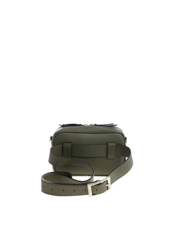 iKRIX Les Jeunes Etoiles: backpacks - Green leather waistbag
