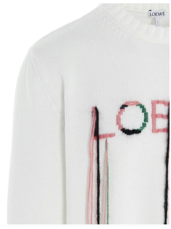 iKRIX LOEWE: Strick - Pullover - Weiß