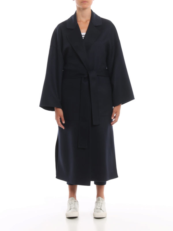 iKRIX LOEWE: long coats - Oversize belted wool coat