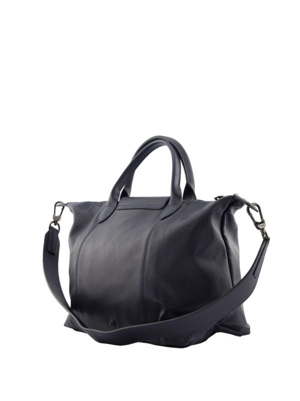 iKRIX LONGCHAMP: totes bags - Le Pliage Cuir medium leather bag