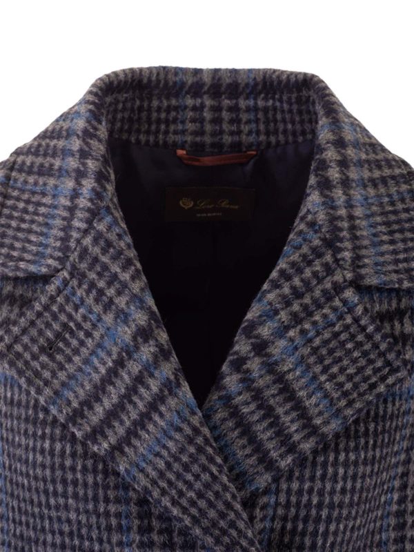 iKRIX Loro Piana: knee length coats - Michael coat in grey