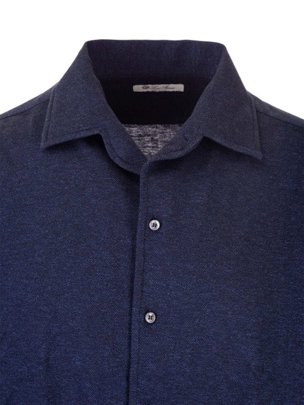 iKRIX Loro Piana: Hemden - Hemd - Blau