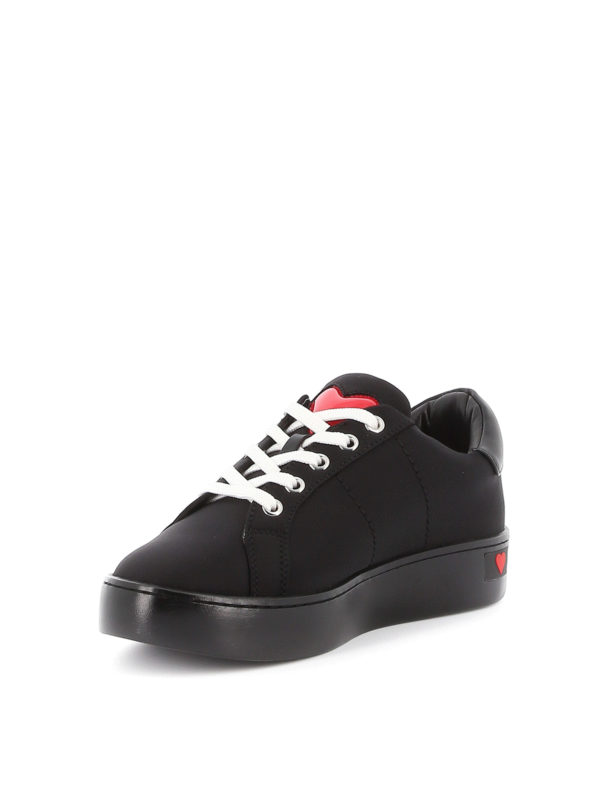 iKRIX LOVE MOSCHINO: trainers - Patent leather heart sneakers