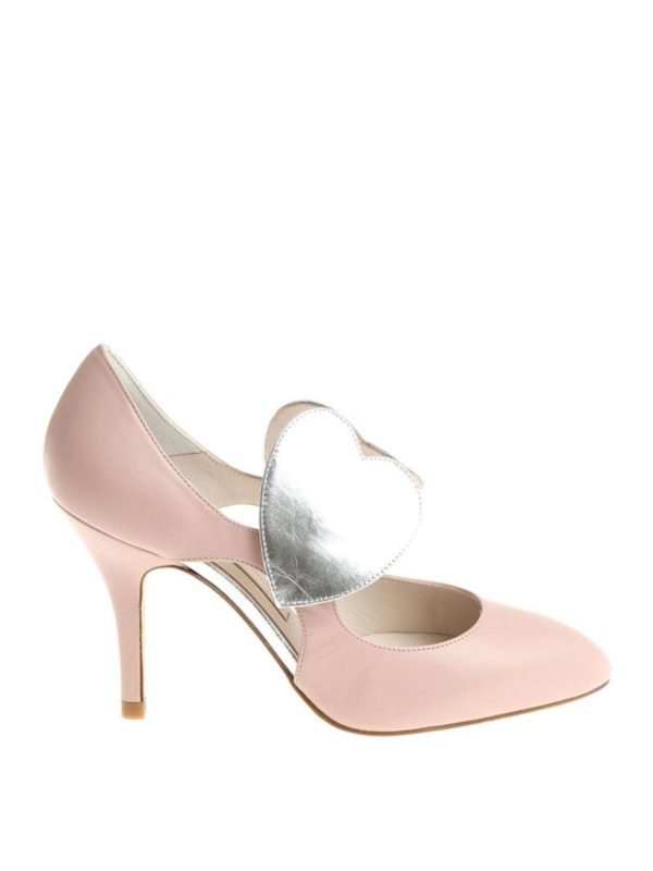 iKRIX Lulu Guinness: court shoes - Pink pumps with side cut-outs